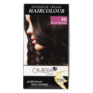 OMBIA HAIR, Haarfarbe, Schwarzbraun, Haarfarbe, Schwarzbraun