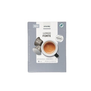 AMAROY, Kaffeekapseln Lungo Forte, Kaffeekapseln Lungo Forte