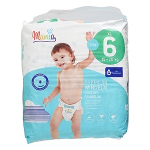 MAMIA, Premium Windeln XL, Gr. 6, Premium Windeln XL, Gr. 6