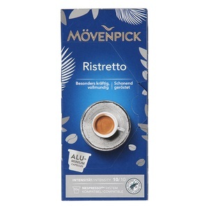 undefined, MÖVENPICK Kaffeekapseln 10er-Pack Espresso, Ristretto, MÖVENPICK Kaffeekapseln 10er-Pack Espresso, Ristretto
