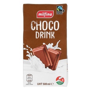 milfina, Fairtrade Max Havelaar Schoko Drink 500 ml, Fairtrade Max Havelaar Schoko Drink 500 ml