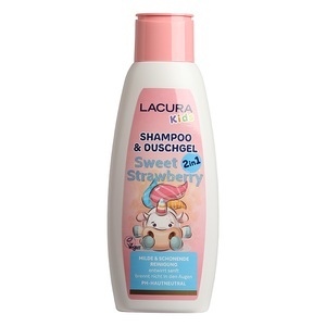 LACURA, Kids Kinder 2in1 Shampoo & Duschgel, Sweet Strawberry, Kids Kinder 2in1 Shampoo & Duschgel, Sweet Strawberry