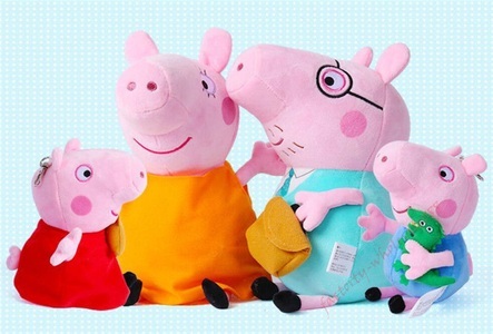 Famiglia Peppa Pig 4 Personaggi