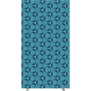 undefined, Trennwand easyScreen mit Fotomotiv Modell Mosaik blau, Breite 940 mm, Trennwand easyScreen, mit Fotomotiv, Modell Mosaik blau, Breite 940 mm