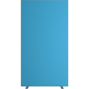undefined, Trennwand easyScreen einfarbig, mit Schallschutz blau, Breite 940 mm, Trennwand easyScreen, einfarbig, mit Schallschutz, blau, Breite 940 mm