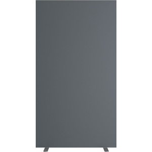 undefined, Trennwand easyScreen einfarbig, mit Schallschutz anthrazit, Breite 940 mm, Trennwand easyScreen, einfarbig, mit Schallschutz, anthrazit, Breite 940 mm