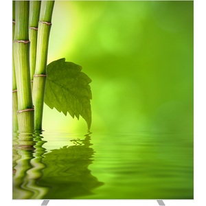 undefined, Trennwand easyScreen mit Fotomotiv Modell Zen 1, Breite 1600 mm, Trennwand easyScreen, mit Fotomotiv, Modell Zen 1, Breite 1600 mm