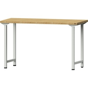 ANKE, ANKE Werkbank, stabil Grundmodell BxT 1500 x 700 mm, Buchemassivplatte, Höhe 890 mm, ANKE Werkbank, Gestellbauweise Serie V, Grundmodell, BxT 1500 x 700 mm, Buchemassivplatte, Höhe 890 mm