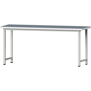 ANKE, ANKE Werkbank, stabil Grundmodell BxT 2000 x 700 mm, Universalplatte, Höhe 890 mm, ANKE Werkbank, Gestellbauweise Serie V, Grundmodell, BxT 2000 x 700 mm, Universalplatte, Höhe 890 mm