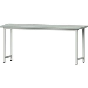ANKE, ANKE Werkbank, stabil Grundmodell BxT 2000 x 700 mm, Stahlblechbelagplatte, Höhe 890 mm, ANKE Werkbank, Gestellbauweise Serie V, Grundmodell, BxT 2000 x 700 mm, Stahlblechbelagplatte, Höhe 890 mm