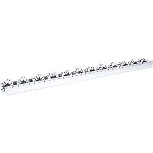 undefined, Allseitenrollenleisten für schwere Lasten, Tragfähigkeit 40 kg Teilung 100 mm, Länge 2,4 m, Allseitenrollenleiste, für schwere Lasten, Tragfähigkeit 40 kg, Teilung 100 mm, Länge 2,4 m