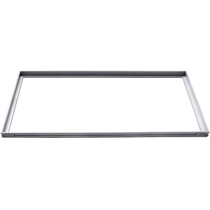 undefined, Aluminium-Einbaurahmen für Aluprofilmatte für LxB 985 x 585 mm, Aluminium-Einbaurahmen, für Aluprofilmatte, für LxB 985 x 585 mm