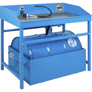 undefined, Profi-Stand-Kleinteilereiniger, für Fassgröße 200 l Gerät einzeln Arbeits- BxTxH 1135 x 660 x 870 mm, Kleinteilereiniger Premium, Stahlblech
