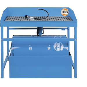 undefined, Profi-Stand-Kleinteilereiniger, für Fassgröße 200 l Komplettset, bestehend aus Gerät 200 l Spezialreiniger und 200 l Auffangwanne, IBS Scherer Profi-Teilereinigungsgerät, Komplettset mit 200 l Spezialreiniger und Auffangwanne, für 200-l-Fass