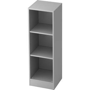 undefined, FINO - Büroregal 2 Fachböden, Breite 406 mm lichtgrau, Hammerbacher Regal Lichtgrau 406 x 400 x 1.270 mm