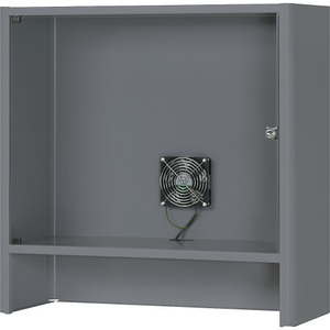 RAU, RAU Monitorgehäuse mit integriertem Aktivlüfter HxBxT 710 x 720 x 300 mm anthrazit-metallic, RAU Monitorgehäuse mit integriertem Aktivlüfter, HxBxT 710 x 720 x 300 mm, anthrazit-metallic