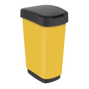 undefined, Abfalleimer TWIST PREMIUM 50 l gelb, 