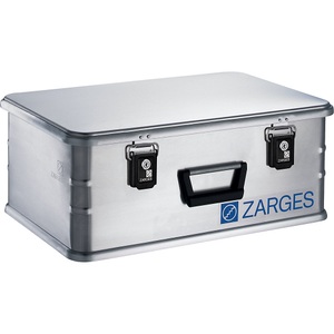 Zarges, ZARGES Alu-Kombi-Box Mini, Inhalt 42 l Außen-LxBxH 600 x 400 x 240 mm, Gewicht 4 kg, ZARGES Eurobox, mit Klappverschluss, LxBxH 600 x 400 x 240 mm, 42 Liter