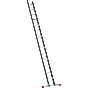 Altrex, Alu-Anlegeleiter, Altrex Alu-Anlegeleiter, mit Sprossen, schwarz, 14 Sprossen