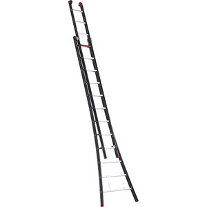 Altrex, Schiebeleiter, 2-teilig, ausziehbar, Altrex Schiebeleiter, 2-teilig, ausziehbar, schwarz, 2 x 12 Sprossen