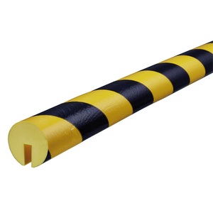 SHG, SHG Knuffi® Kantenschutz Typ B+, 1-m-Stück schwarz / gelb, Kantenschutzprofil Typ B+, 1-m-Stück, gelb/schwarz