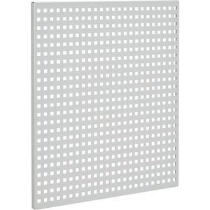 QUIPO, QUIPO Lochwand für Geräteschrank zum Einhängen lichtgrau, 