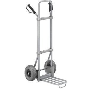 EUROKRAFT, EUROKRAFT Stahl-Sackkarre, verzinkt Paketschaufel-BxT 430 x 250 mm, verzinkt, mit Griff PU-Bereifung, eurokraft pro Sackkarre, verzinkt, Paketschaufel-BxT 430 x 250 mm, verzinkt, mit Griff, PU-Bereifung, ab 5 Stk