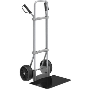 EUROKRAFT, EUROKRAFT Stahl-Sackkarre, verzinkt Schaufel-BxT 450 x 500 mm, schwarz Vollgummibereifung, ab 5 Stk, eurokraft pro Sackkarre, verzinkt, Schaufel-BxT 450 x 500 mm, schwarz, Vollgummibereifung, ab 5 Stk