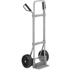 EUROKRAFTpro, Sackkarre GO, verzinkt, eurokraft pro Sackkarre, verzinkt, Schaufel-BxT 280 x 140 mm, verzinkt, Vollgummibereifung