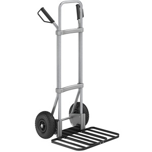 EUROKRAFT, EUROKRAFT Stahl-Sackkarre, verzinkt Paketschaufel-BxT 430 x 450 mm, schwarz Luftbereifung, ab 5 Stk, eurokraft pro Sackkarre, verzinkt, Paketschaufel-BxT 430 x 450 mm, schwarz, Luftbereifung, ab 5 Stk