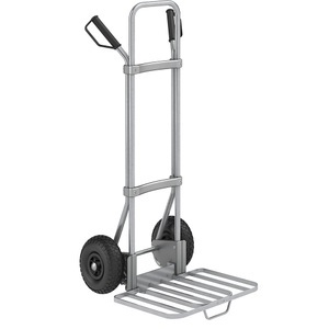 EUROKRAFT, EUROKRAFT Stahl-Sackkarre, verzinkt Paketschaufel-BxT 430 x 450 mm, verzinkt, mit Griff Luftbereifung, eurokraft pro Sackkarre, verzinkt, Paketschaufel-BxT 430 x 450 mm, verzinkt, mit Griff, Luftbereifung, ab 5 Stk