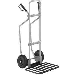EUROKRAFT, EUROKRAFT Sackkarre GO mit Kufen, verzinkt Paketschaufel-BxT 430 x 450 mm, schwarz Luftbereifung, ab 5 Stk, eurokraft pro Sackkarre mit Kufen, verzinkt, Paketschaufel-BxT 430 x 450 mm, schwarz, Luftbereifung, ab 5 Stk