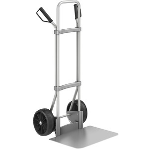 EUROKRAFTpro, Aluminium-Sackkarre GO, eurokraft pro Aluminium-Sackkarre, Schaufel-BxT 450 x 500 mm, Alu, PU-Bereifung
