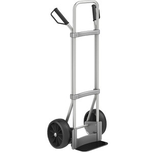 EUROKRAFT, EUROKRAFT Aluminium-Sackkarre GO Schaufel-BxT 280 x 140 mm, schwarz Vollgummibereifung, eurokraft pro Aluminium-Sackkarre, Schaufel-BxT 280 x 140 mm, schwarz, Vollgummibereifung, ab 5 Stk