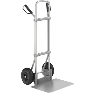 EUROKRAFTpro, Aluminium-Sackkarre GO, eurokraft pro Aluminium-Sackkarre, Schaufel-BxT 450 x 500 mm, Alu, Luftbereifung, ab 5 Stk