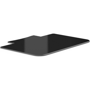 EUROKRAFTpro, Sackkarre GO, Schaufel, eurokraft pro Sackkarre, Schaufel, BxT 450 x 350 mm, tiefschwarz RAL 9005, gelocht
