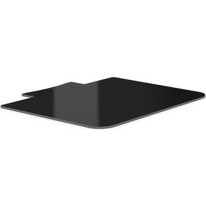 EUROKRAFTpro, Sackkarre GO, Schaufel, eurokraft pro Sackkarre, Schaufel, BxT 450 x 500 mm, tiefschwarz RAL 9005, gelocht