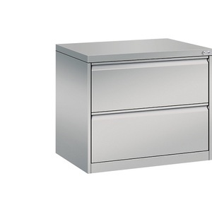 CP, C+P Hängeregistraturschrank, 2-bahnig, 2 Schubladen, anthrazit