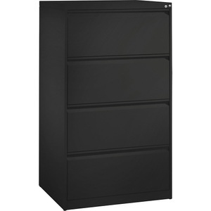 CP, C+P Karteikartenschrank Office, DIN A4 quer, 2-bahnig, 4 Schubladen, anthrazit