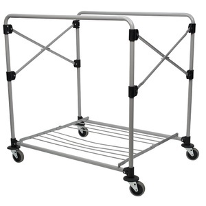 Rubbermaid, Rubbermaid X-CART, faltbarer Rahmen Länge 780 mm für 300 l, Rubbermaid Wäschesammler/Müllwagen, BxT 889 x 113 mm, für 300 l