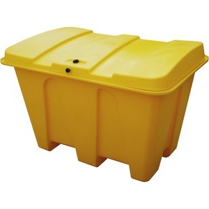 QUIPO, QUIPO Lager- und Streugutbehälter Inhalt 500 l orange, eurokraft basic Lager- und Streugutbehälter, Inhalt 500 l, orange, ab 3 Stk