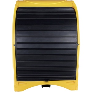 undefined, PE-Gefahrstoffdepot mit Jalousie, PE-Gefahrstoffdepot mit Jalousie, für 4 x 200-l-Fässer, Auffangvolumen 242 l, HxBxT 2110 x 1565 x 1620 mm, ab 3 Stk