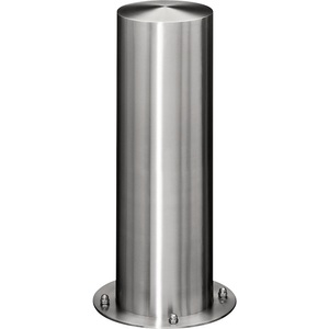 undefined, Edelstahl-Sperrpfosten Ø 205 mm, Flachkopf zum Aufdübeln, Höhe 900 mm, Edelstahl-Sperrpfosten, mit Flachkopf, zum Aufdübeln, Ø 205 mm