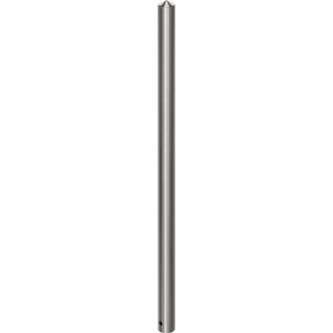 undefined, Edelstahl-Sperrpfosten Ø 60 mm, Spitzkopf zum Einbetonieren, herausnehmbar, Edelstahl-Sperrpfosten, mit Spitzkopf, zum Einbetonieren mit Bodenhülse, Ø 60 mm