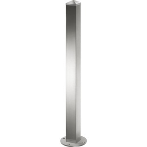 undefined, Edelstahl-Sperrpfosten 70 x 70 mm, Spitzkopf zum Aufdübeln, Edelstahl-Sperrpfosten, mit Spitzkopf, zum Aufdübeln, 70 x 70 mm, feststehend