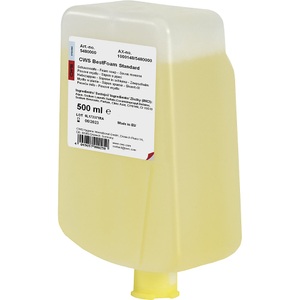 CWS, Schaumseife, CWS Schaumseife Best Foam, hautverträglich, VE 12 Flaschen à 0,5 l, Standard, gelb