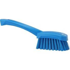 Vikan, Handbürste kurzer Stiel, Vikan Handbürste kurzer Stiel, hart, VE 10 Stk, blau