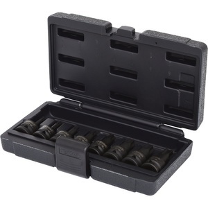 undefined, 1/2'' Kraft-Bit-Stecknuss-Satz TORX®, 8 Teile, kurz T30-T80, 