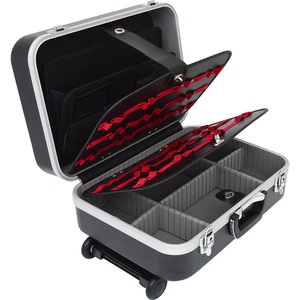 KS Tools, KS Tools Hartschalen-Werkzeugkoffer 31×16×43,5 cm ABS Schwarz, KS Tools ABS Hartschalenkoffer mit Teleskop-Trolly, LxBxH 435 x 310 x 160 mm, schwarz