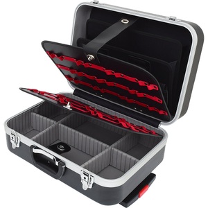 KS Tools, KS Tools Hartschalen-Werkzeugkoffer 31×16×43,5 cm ABS Schwarz, KS Tools ABS Hartschalenkoffer mit Teleskop-Trolly, LxBxH 435 x 310 x 160 mm, schwarz